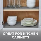  Drawer Shelf And Cabinet Liner  Durable With Strong Grip  12  X 20  Soft Gray