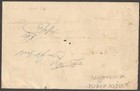 India 1882-84 Demand Notes With Queen Victoria 1a Lilac Revenue Stamps  5 