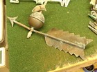 Antique American Spread Winged Eagle Copper Weathervane-22    Wingspan - See Pics