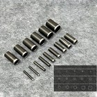 15 Sizes Round Hole Punch Set 1-15mm Leather Craft Hollow Cutter Tool Case
