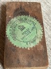 Antique Eimer And Amend Metric Weight Set In Wood Case New Rochelle Ny Seal 1945