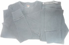 Hanes Terramar Sports Boys Thermal Rib Knit Set Include Top   Bottom Sz M  10-12