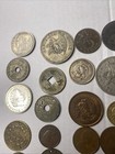 Mixed Foreign World Coins Lot X33 1850s-1940   s Mexico france england   More