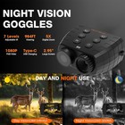 Night Vision Goggles Infrared Binoculars For Adults 12mp 1080p 984ft 5x Zoom