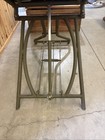 Original 1960s Vintage Medical Us Army Field Dental Exam Chair Original Wood Box
