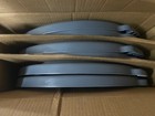  5 Pack  Rubbermaid Fg263100gray Brute 32 Gallon Gray Round Trash Can Lids