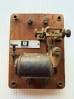 Edwards Telegraph Advertising Sign Brown Black Brass Communication Utilities