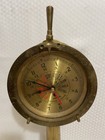 Vtg Chadburns Liverpool London Brass Ship Telegraph Clock Nautical Decor