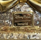 Disney Loungefly Gold Sequins Backpack Nwt