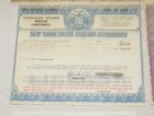 Grocery Store Beer Licenses Ten - New York - Expired - Vintage 1960 s