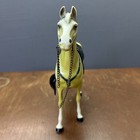 Vtg Hartland Palomino Western Horse Toy W  Saddle   Chain Reins 1950s Champion