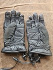 Vintage Harley Davidson Leather Heated Gloves Size Small Black