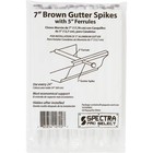 Spectra Metals 7 In  Aluminum Brown Gutter Spike And Ferrule   10-pack  Spectra