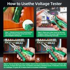 Seese 8-in-1 Wire Stripper Pliers  Compact Portable Multi-function Green 