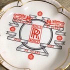 Vintage Rolls Royce At Derby 75 Years Royal Crown Derby English Bone China Dish