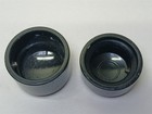 Harley-davidson 2009 Dyna Super Glide Rear Axle Nut Caps Vivid Black 43422-09