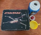 Vintage Original 1977 Star Wars Trilogy A New Hope Metal Lunch Box   Thermos