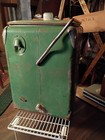 1950s 40s Acton Snackmaster Green Metal Cooler  W bottle Opener Usa Made Antique