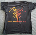 Vintage Original Rush Tour Of The Hemispheres Shirt 78-79 Sz Medium 