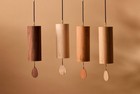 Koshi Earth Symphony Chimes Set Of 4  mountain forest river ocean 