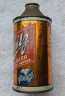 1950 s Schlitz Cone Top Beer Can Milwaukee Wisconsin