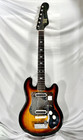 Rare Vintage 1964 Guyatone Kent Lido 531 Guitar  Tobacco Burst W  Chrome  Mij