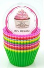 12 Reusable Silicone Baking Cups Cupcake Liners--vibrant  Flexible Molds