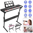 61 Key Electronic Keyboard Piano Instrument With Microphone Kids Educational