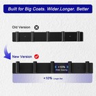 Bntuk Coat Rack Wall Mount  Towel Racks For Bathroom With 5 Coat Hooks For Ro   