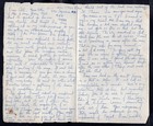 Canada Gb Ww2 Military 1944 Air Letter Cover  Cmf East Africa  Egypt  Rcaf  Raf