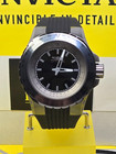 Invicta Aviator Command Mens Watch  50mm Black W  Gun Metal Case   Black  Dial  