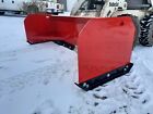 8  Bobcat Snow Pusher Box Skid Steer Commercial Rubber Blade Cat Case Protech Il