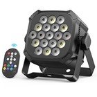 60w Rgbwyp cyan 19 Led Stage Par Light Beam Dmx Dj Disco Bar Lighting W remote