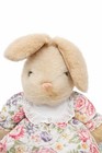 Vintage Bunny Rabbit Plush Stuffed Animal Floral Dress Soft Toy Pre-owned