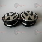 Set Of 4 Vw 65mm  Center Caps Golf Jetta Golf Tiguan Passat Eos Cc 3b7 601 171