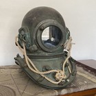 Toa Sensuiki Kabuto Antique Heavy Navy Divers Diving Helmet Marine Brass