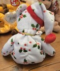 Ty Beanie Baby  1998 Holiday Teddy   brand New Mint  Rare Retired W  Errors 