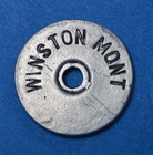Winston Montana Myles Bros Saloon Trade Antique Merchant Token Mt Mont 