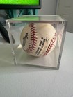 Willie Mays Signed Official National League Baseball  - Brown Ink Super Clean