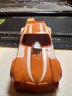 Aurora Afx Chevy Vega Funny Car Orange White Slot Car Silver Spoiler Body Only  