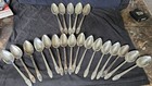 106 Piece Antique 1847 Rogers Bros First Love Flatware Set Free Shipping 