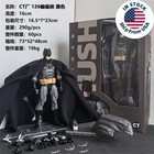 Ct Toys Mafex No 126 Hush Batman Black Ver  Action Figure New Boxed Us Stock