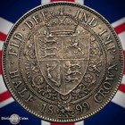 Great Britain 1889 Half Crown Gb1220