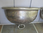 Antique Georgian English Silver Plate Meat Dome Wall Pocket Planter 18    Pair Set