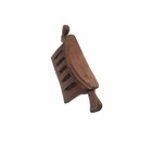 Antique African Tribe Hand Carved Wooden Headrest Stool From Tanzania