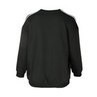 Adidas Essentials 3stripes Oversized Fleece Sweatshirt Womens Size S m   Hz5759