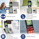 Vtech 4 Handset Cordless Phone W  Answering Machine Caller Id Dect 6 0
