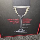 Riedel Vivant White Wine Crystal Glass Set - 12-3 4oz 8-1 8in  Pack Of 4