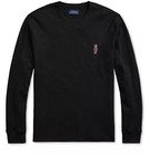 Polo Ralph Lauren Men   s Shirt Tweed Bear Thermal Long Sleeve Waffle Knit Xl Xxl