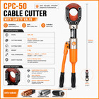 Cpc-50 6 Ton Hydraulic Cable Cutter Manual Cable Cutting Tool For50mmcu al Cable